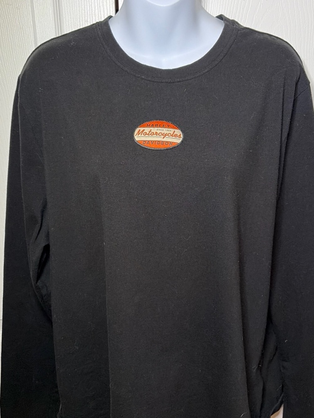 Harley-Davidson Black Long Sleeve Logo Tee